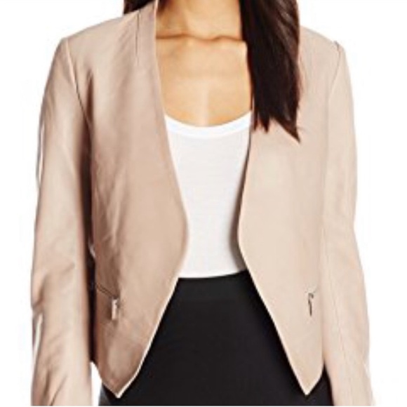 Joie || ‘Libertini’ Cropped Leather Moto Jacket - Picture 3 of 12